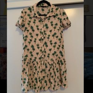 Forever 21 button down shirt dress